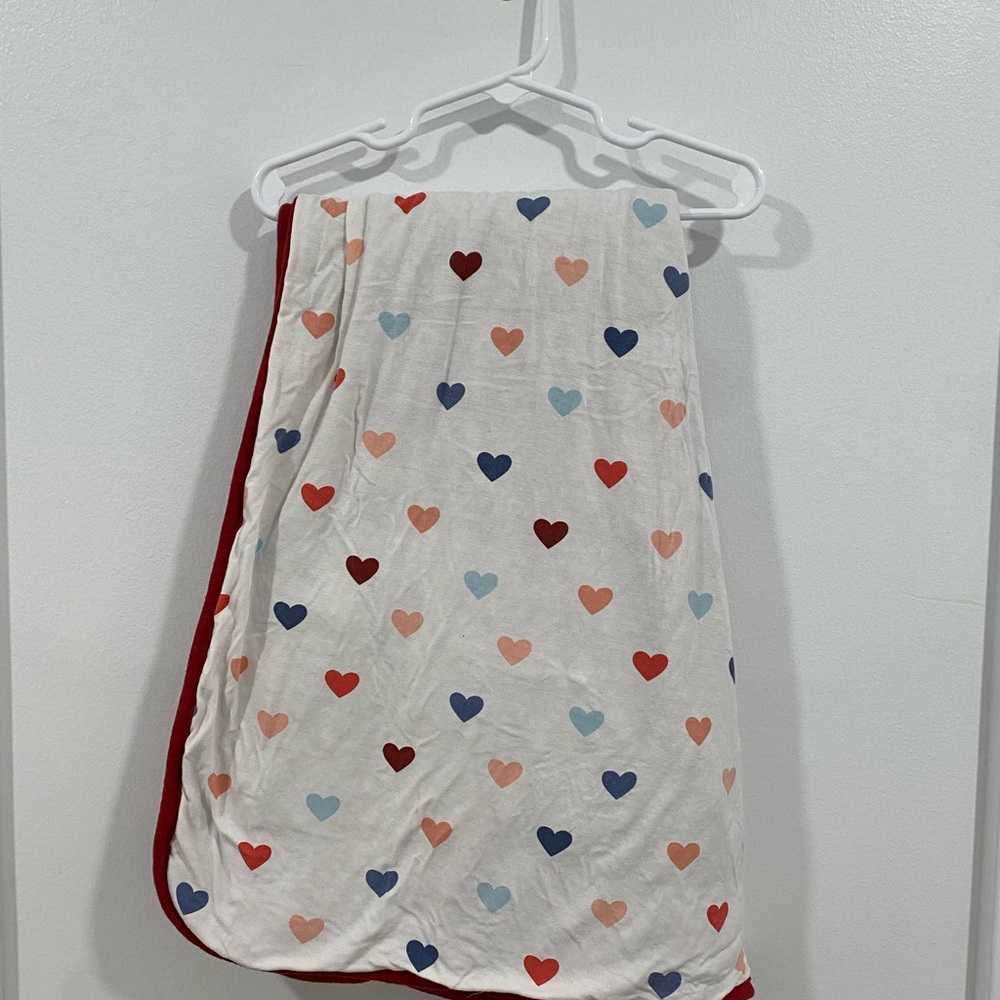 Kyte Baby Ruby Heart Baby Blanket